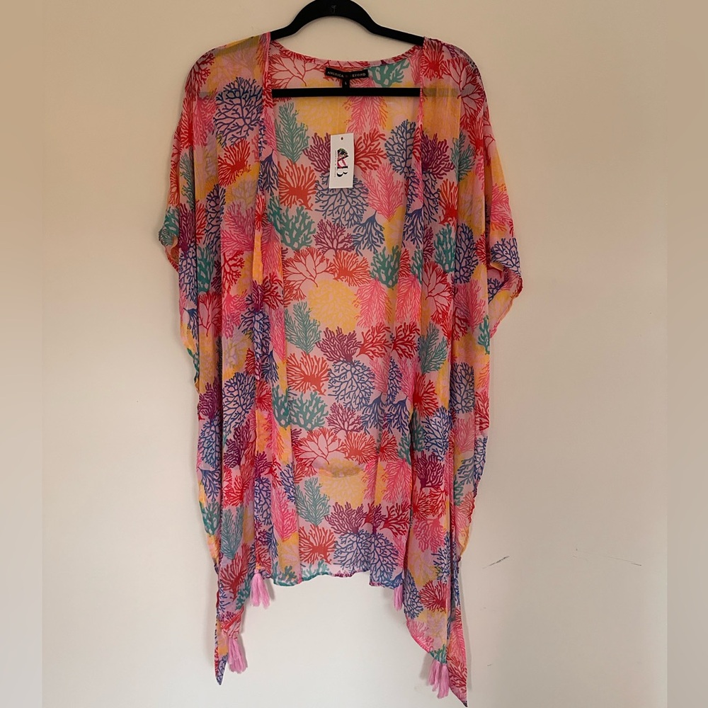 America & Beyond bathing suit cover up